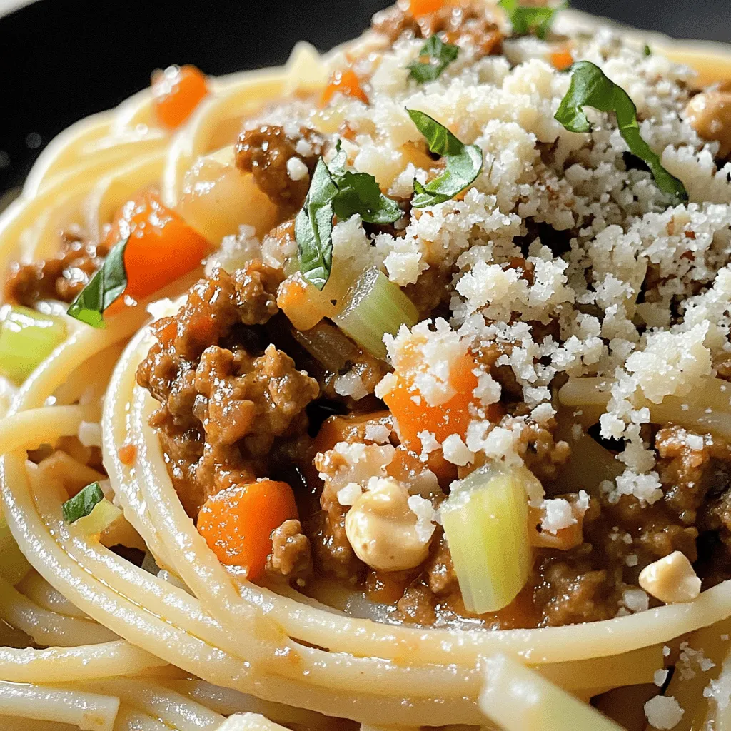 Für die Walnuss-Bolognese brauchst du einige einfache, frische Zutaten. Hier ist die Liste: