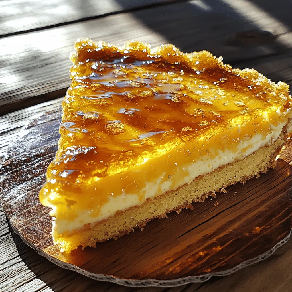 - 1 ½ Tassen Zucker - 1 ½ Tassen Mehl - ½ Tasse Butter, weich - 4 große Eier - 1 Tasse Sahne - 1 Tasse Vollmilch - 1 Teelöffel Vanilleextrakt - 1 Prise Salz - 2 Esslöffel Maisstärke - ½ Tasse brauner Zucker (für die Karamellisierung)