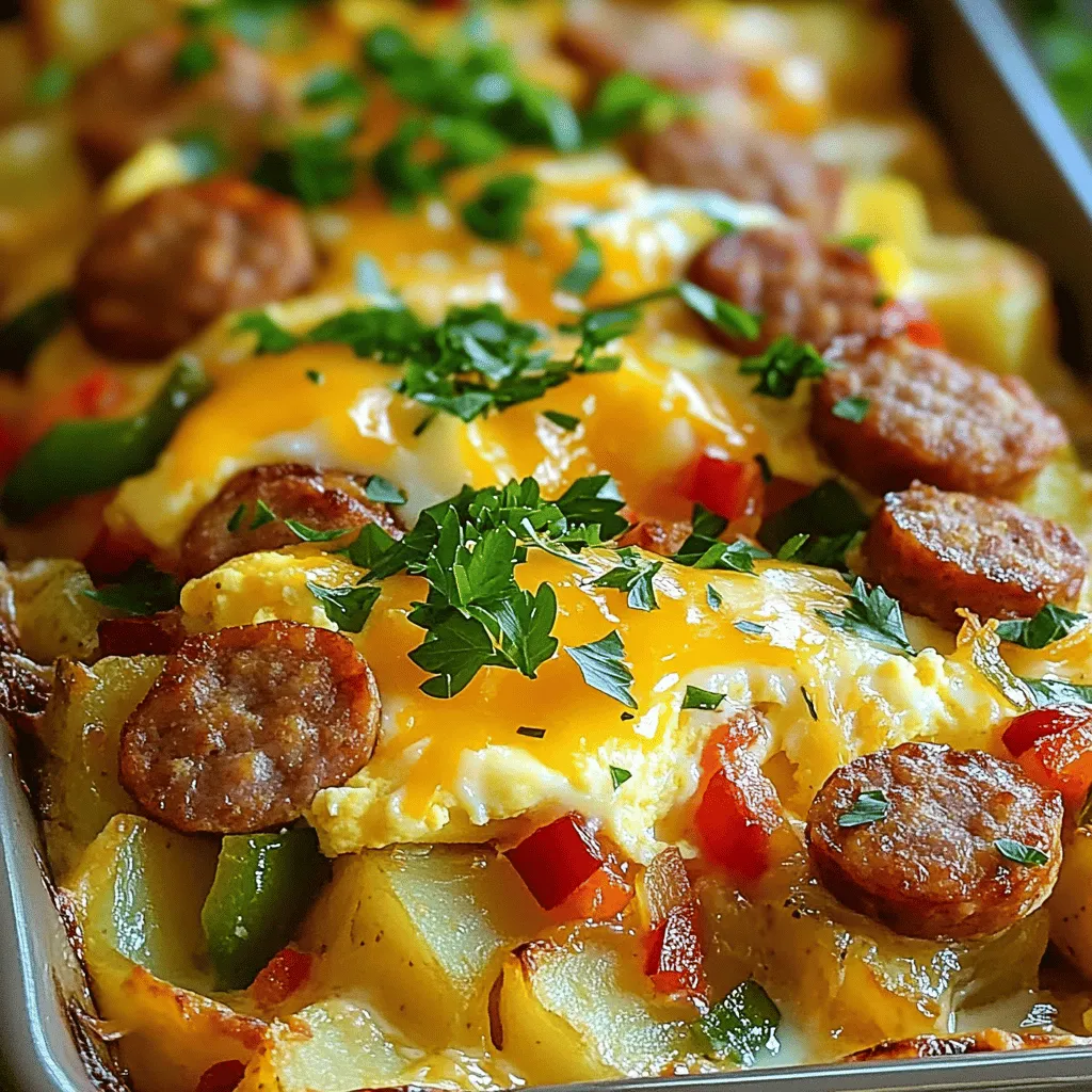 Sausage Egg Casserole Köstlich und Einfach Zubereiten
