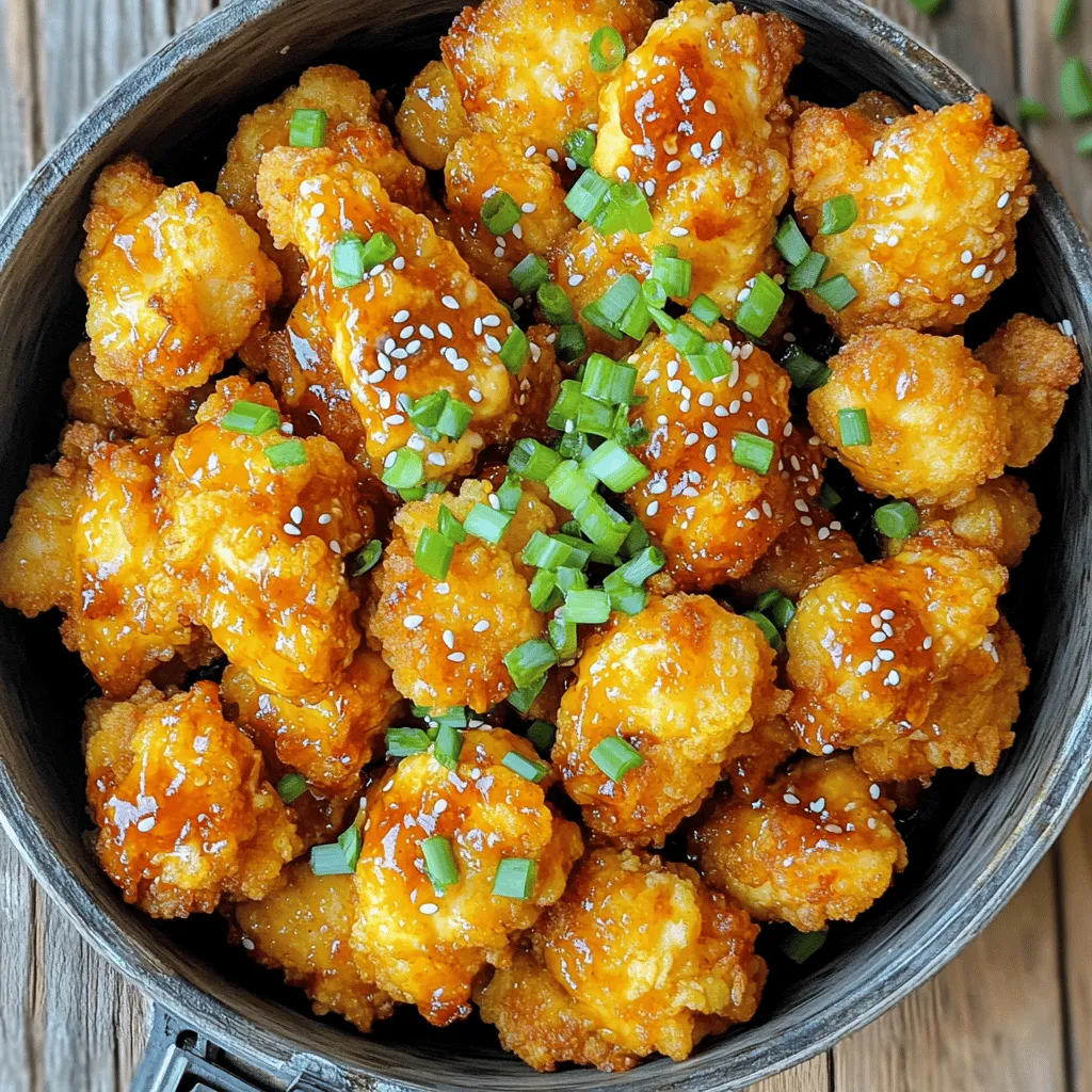 Air Fryer Bang Bang Chicken Knusprig und Würzig