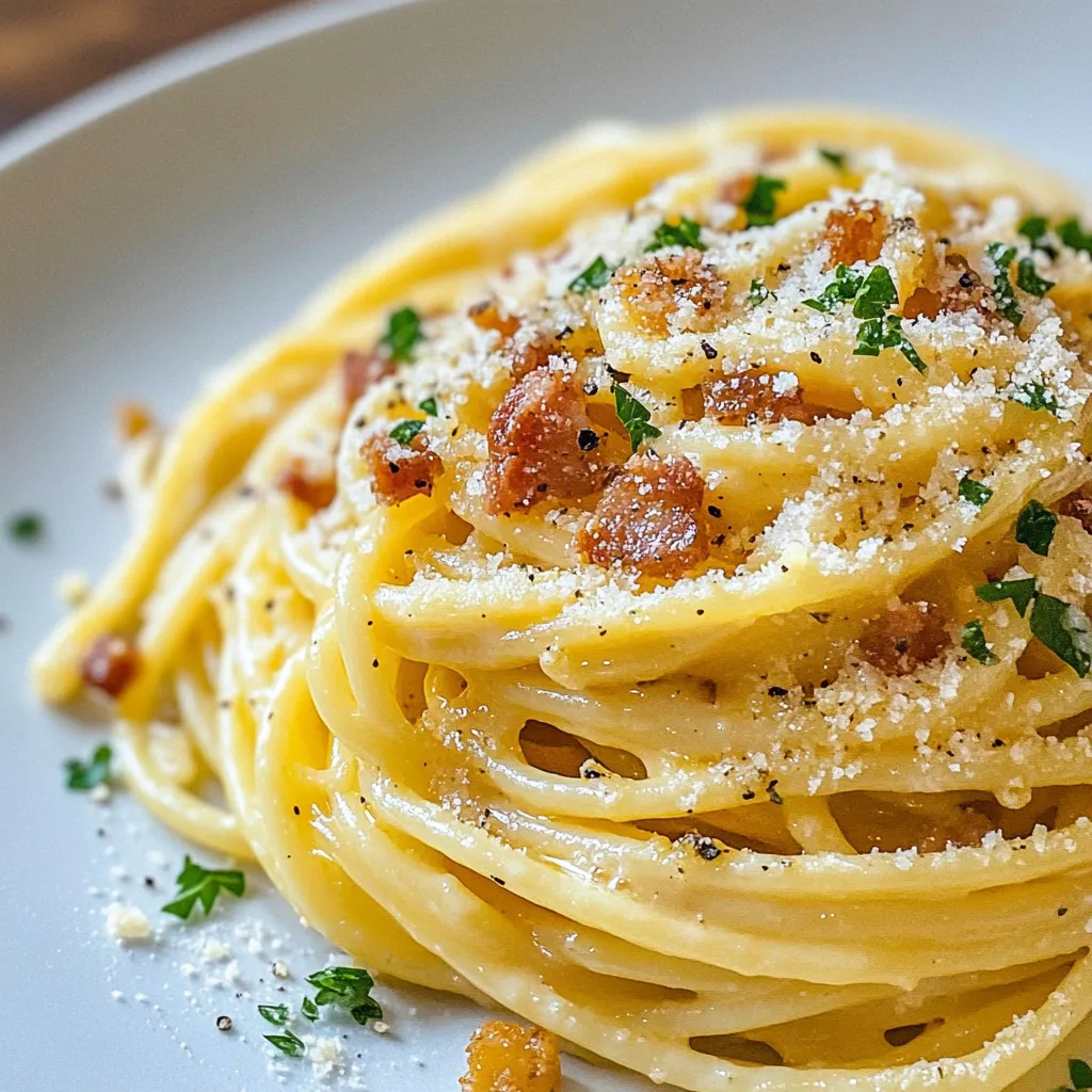 Ultimate Carbonara für leckeres italienisches Essen