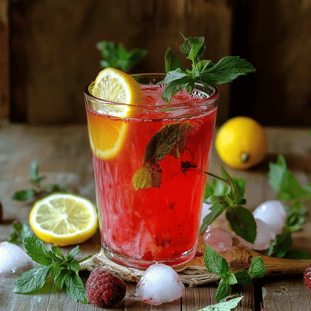 Erdbeer-Süßtee Genuss für heiße Sommertage