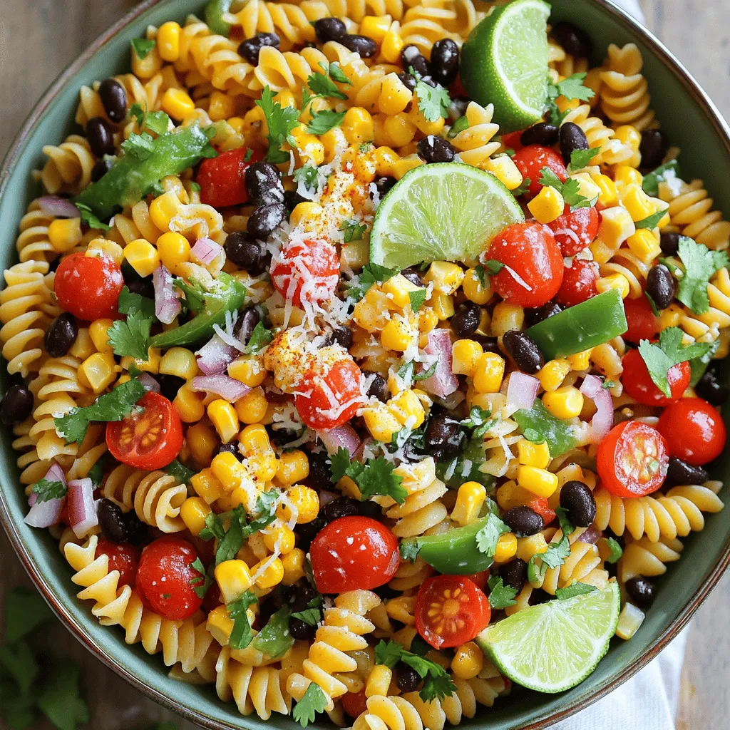 Cowboy Pasta Salad Frisch und Lecker Genießen