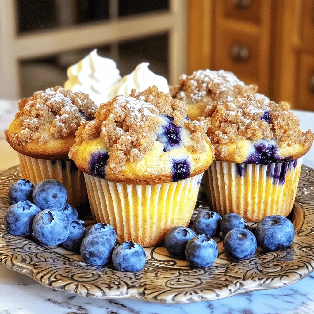 Blaubeer-Streusel-Muffins Köstliches Rezept Entdecken