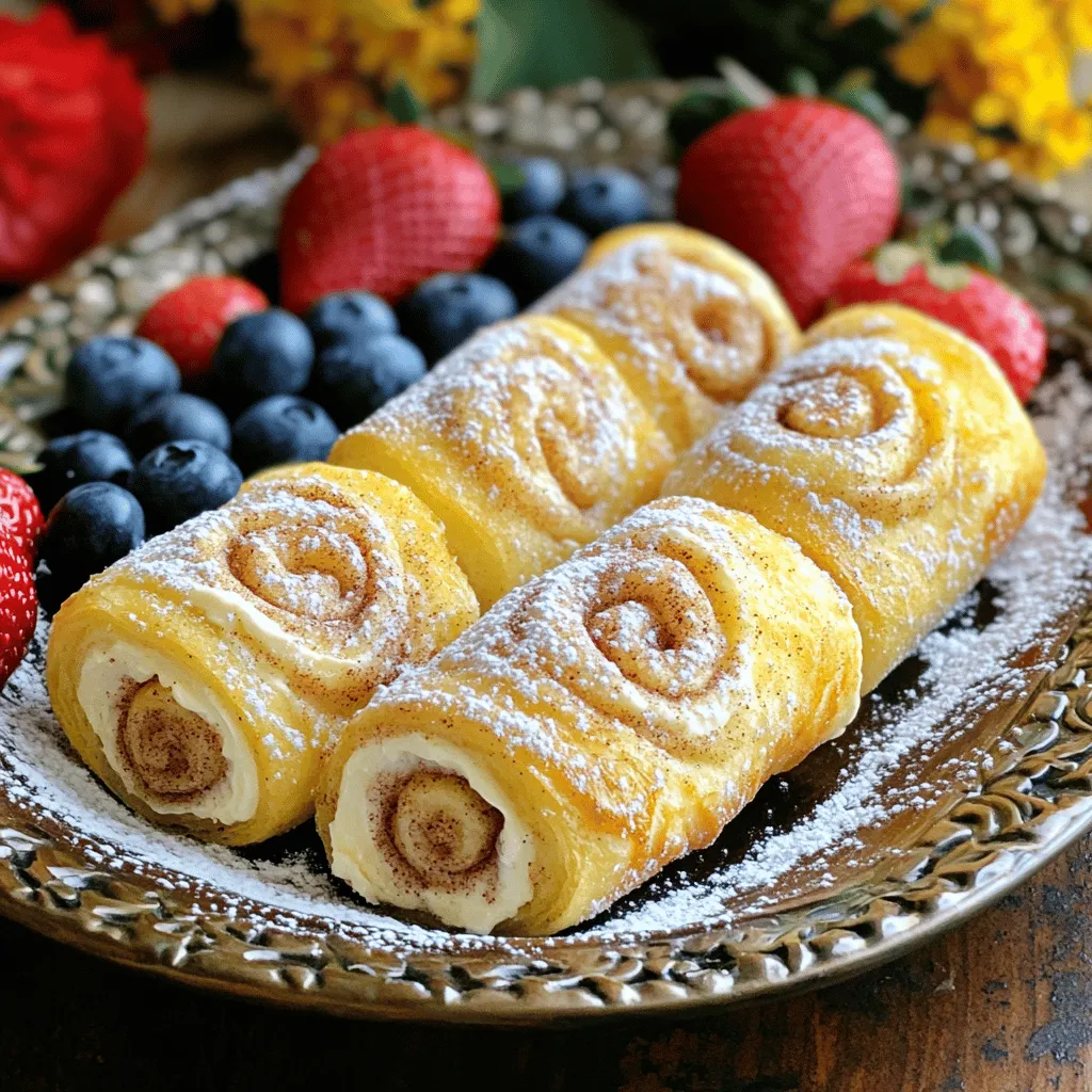 - 4 große Tortillas - 8 oz (225g) Frischkäse, weich - 1/4 Tasse Puderzucker