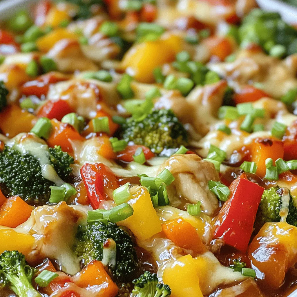 Teriyaki Chicken Casserole Köstliches Rezept einfach