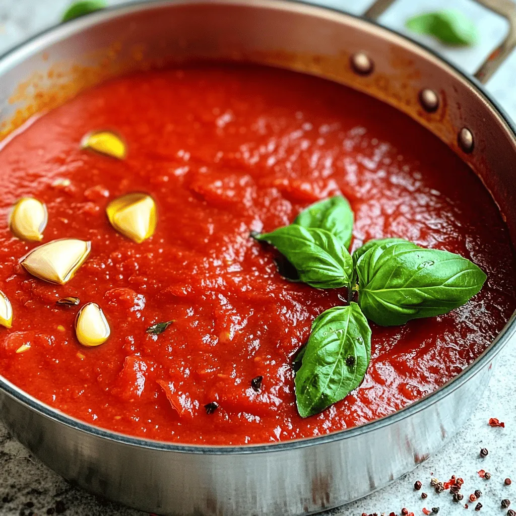 Schnelle Italienische Tomatensauce für jeden Anlass