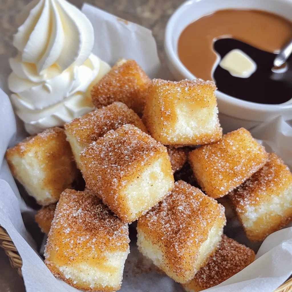 Angel Food Cake Churro Bites Leckeres Rezept erleben