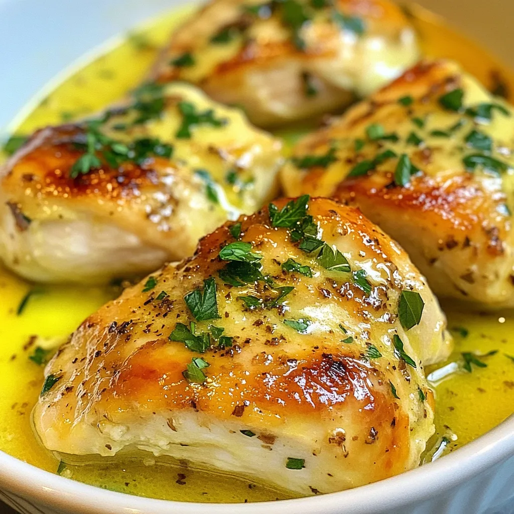 Knoblauch Parmesan Crockpot Chicken Einfache Zubereitung