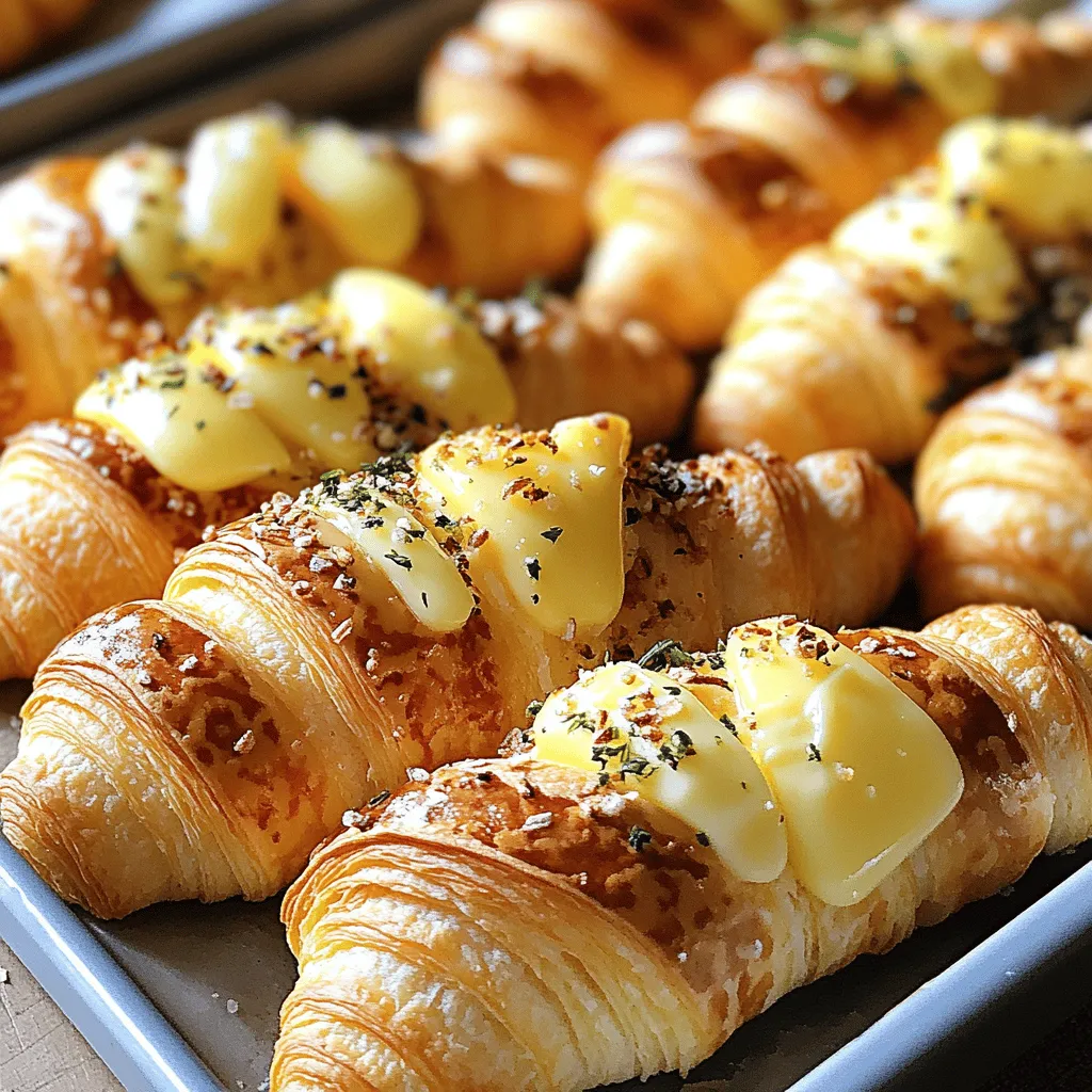 Ham and Cheese Croissant Breakfast Casserole Rezept