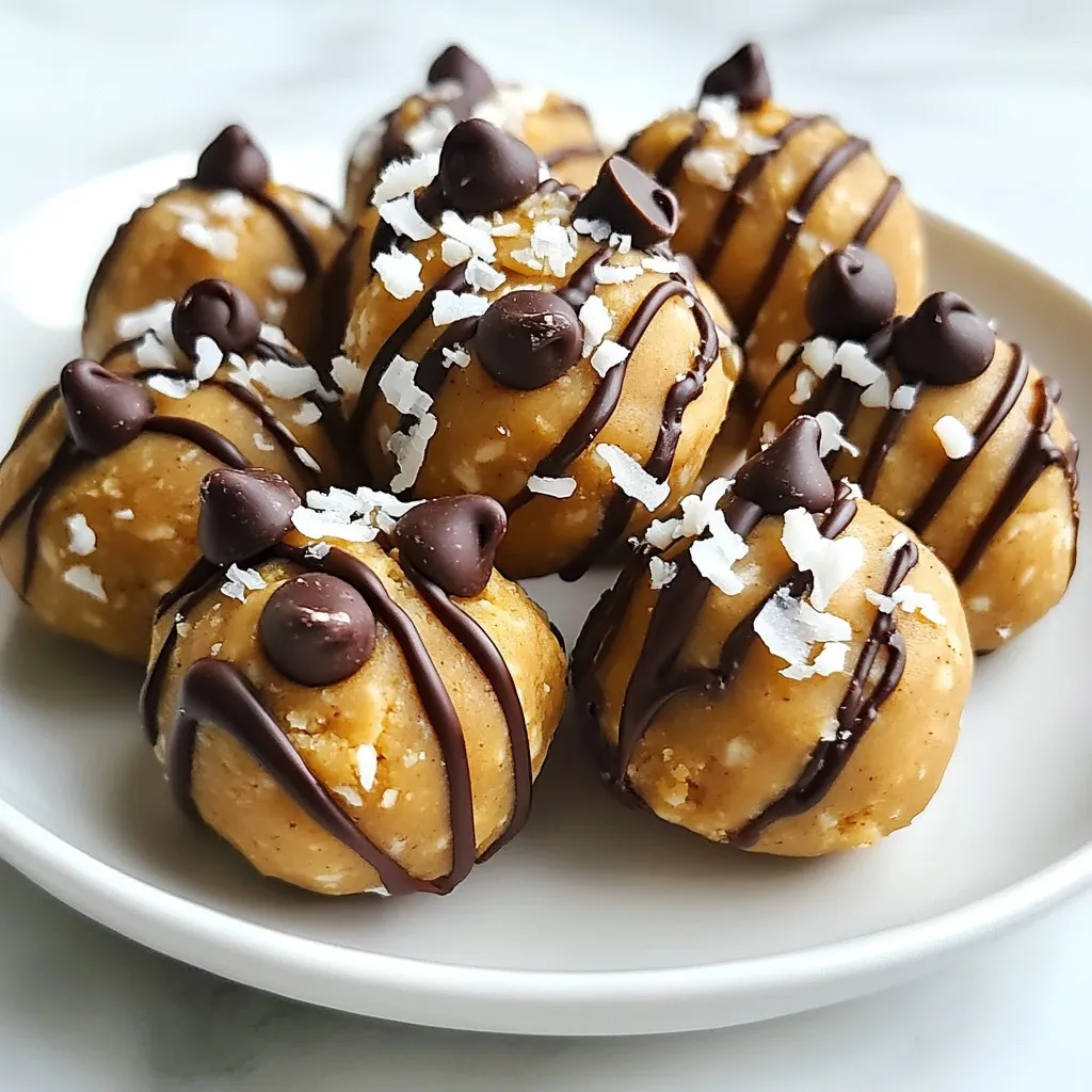 No-Bake Baileys Keks-Teig-Bällchen Einfaches Rezept