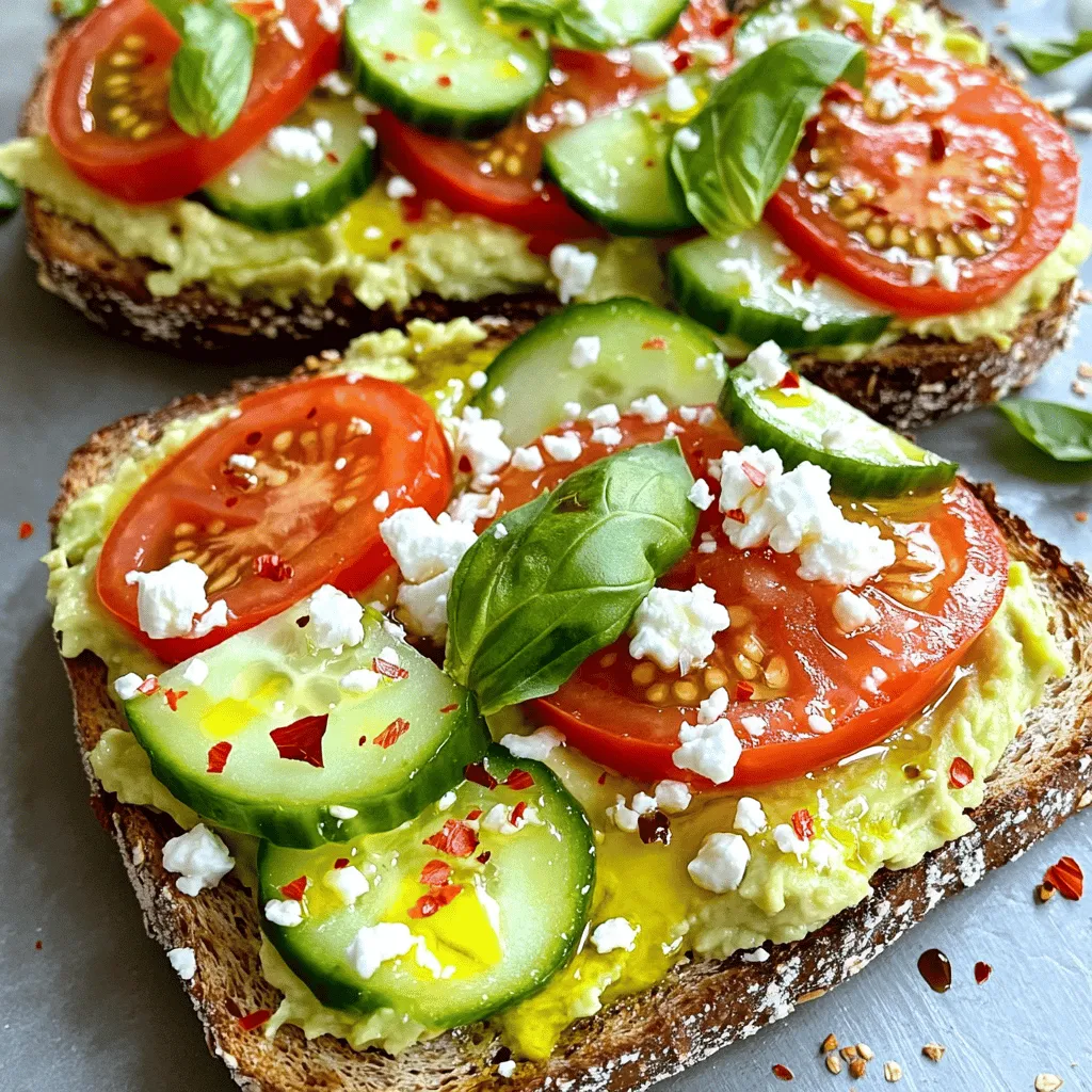 Gesunde Avocado Toast Variationen für jeden Geschmack