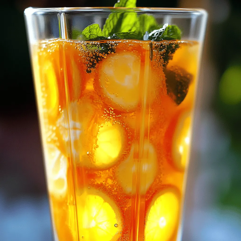 Um einen köstlichen Orangen-Zimt-Eistee zu machen, brauchst du frische Zutaten. Die Hauptzutaten sind schwarzer Tee, Orangen und Zimt. Diese geben dem Eistee ein tolles Aroma. Hier sind die genauen Zutaten: