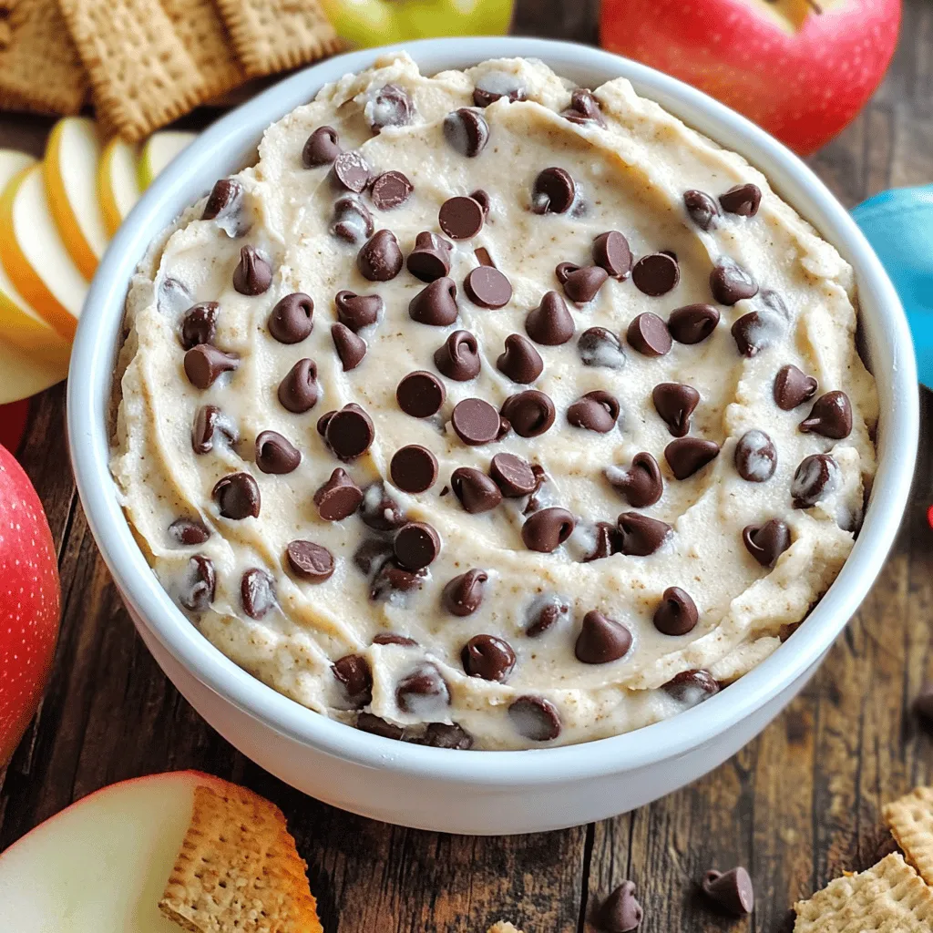 Unwiderstehlicher Chocolate Chip Cookie Dough Dip rezept