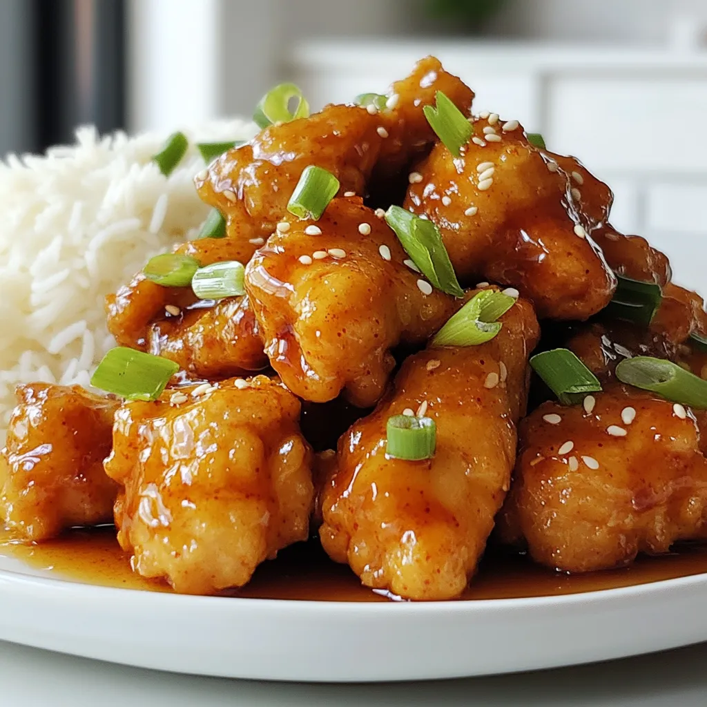 Chinesisches Honig-Hähnchen Einfaches Rezept für Genuss