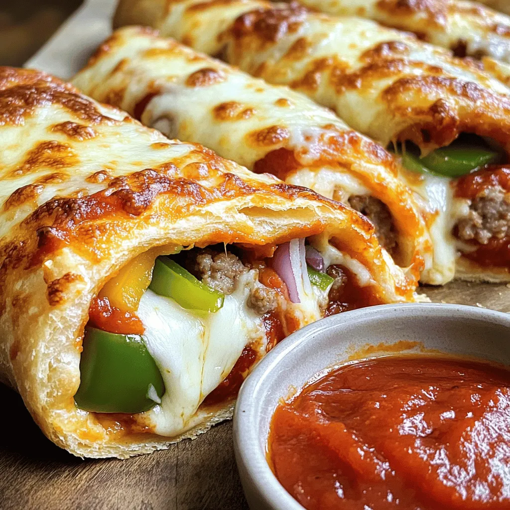Einfache Stromboli Dinner Schnelle und leckere Idee