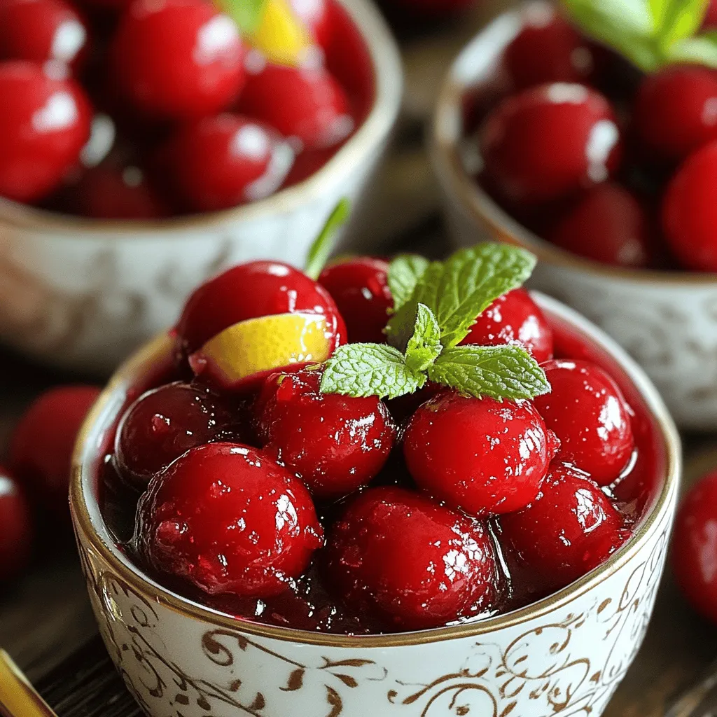 Easy Cherry Compote Schnelle und Leckere Rezeptidee