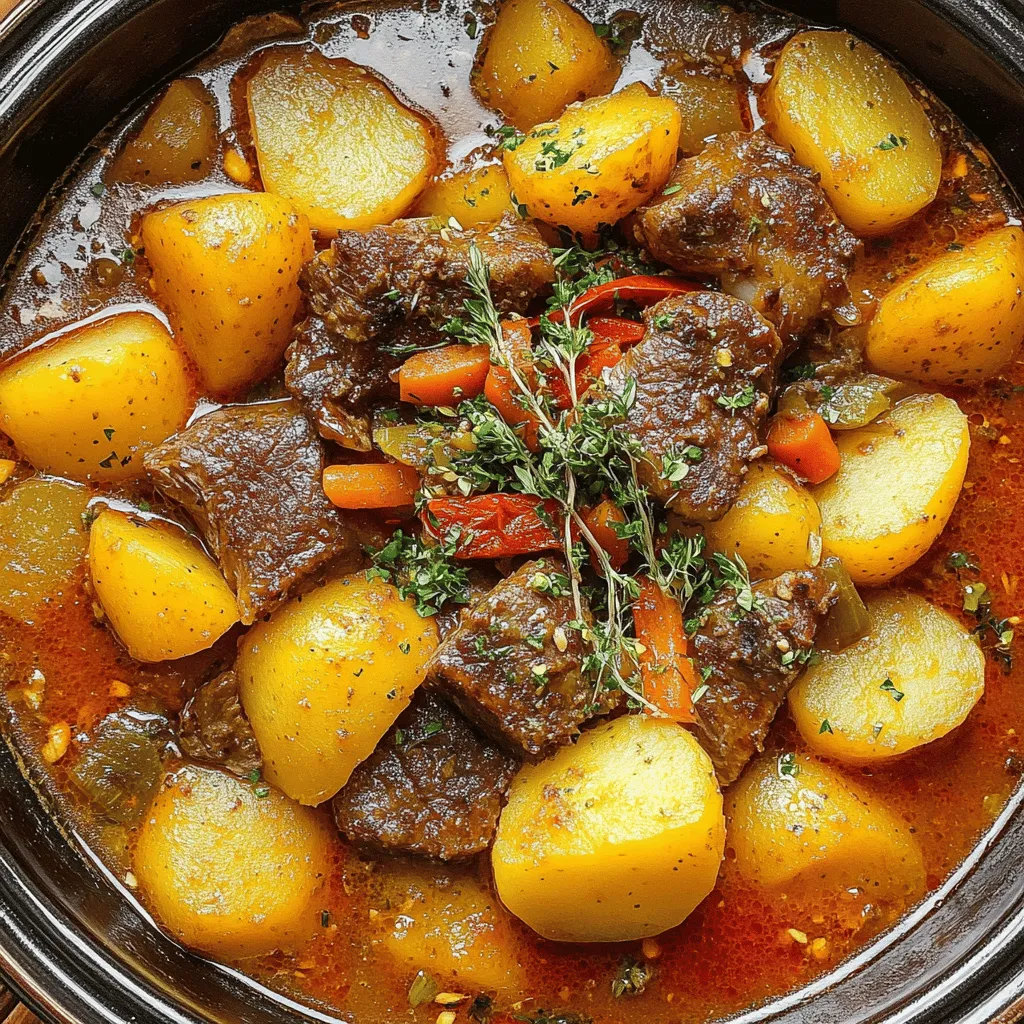 Polnisches Gulasch ist einfach und macht Freude. Für das einfaches Gulasch Rezept brauchen wir frische Zutaten. Die wichtigsten Zutaten sind: Rindfleisch, Zwiebeln, Knoblauch, Paprika, Karotten und Kartoffeln. Diese Zutaten bringen viel Geschmack. Paprikapulver und Kümmel geben dem Gericht die richtige Würze. Verwende auch frische Petersilie zum Garnieren.