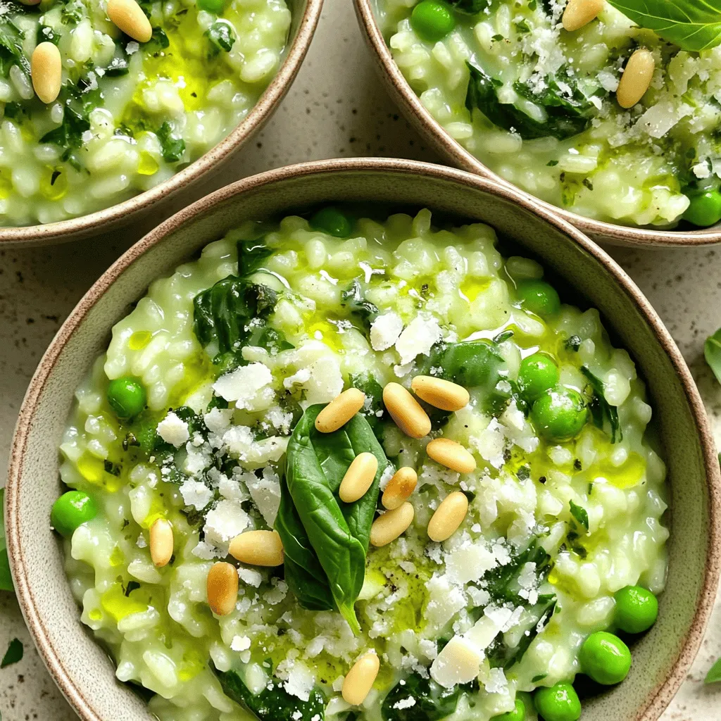 One-Pot Green Goddess Risotto Cremig und Lecker