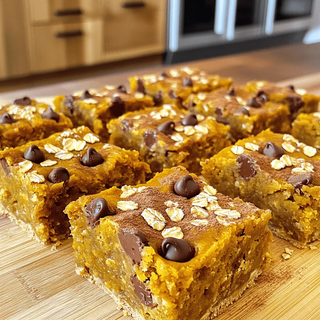Kürbis Haferflocken Schokoladenriegel Einfaches Rezept