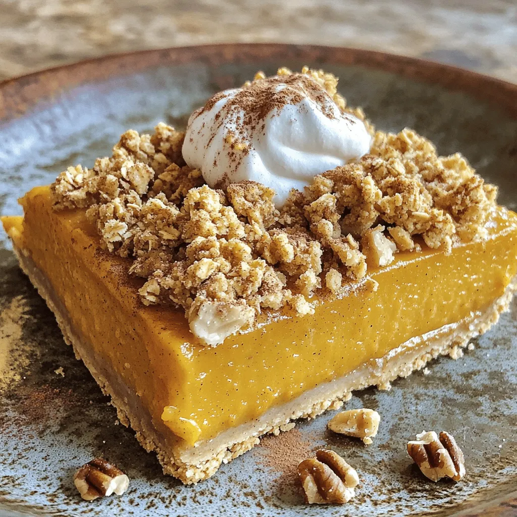 Für diese leckeren Riegel benötigst du einige Hauptzutaten. Sie sind einfach zu finden und machen den Riegel besonders. Hier ist, was du brauchst: - 1 ½ Tassen Mehl - ½ Tasse brauner Zucker - ½ Tasse Butter, geschmolzen - 1 Tasse Haferflocken - 1 Teelöffel Zimt - ½ Teelöffel Muskatnuss - 1 Prise Salz - 1 Dose (400 g) Kürbispüree - 1 Tasse Kondensmilch - 2 Eier - 1 Teelöffel Vanilleextrakt - 1 Teelöffel Backpulver - ½ Tasse Walnüsse, grob gehackt