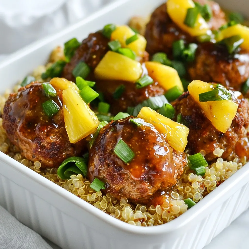 Süß-saure Fleischbällchen Einfaches und leckeres Rezept