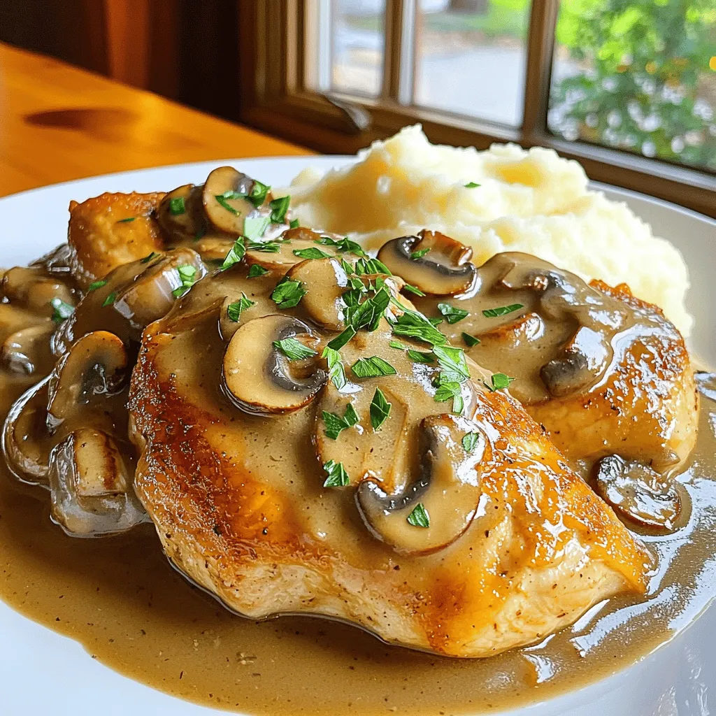 Mushroom Chicken köstliches Rezept für jeden Tag