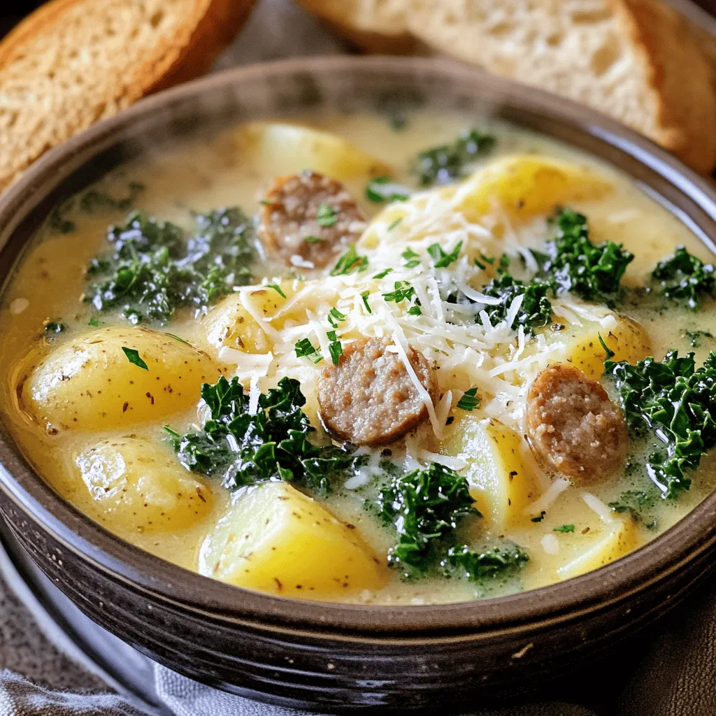 Cozy Italian Sausage Potato Soup für kalte Tage