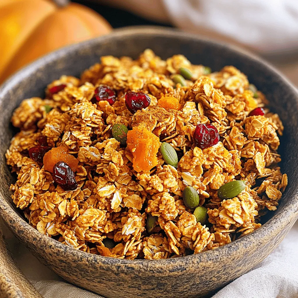 Kürbisgewürz-Granola Einfach und Lecker Genießen