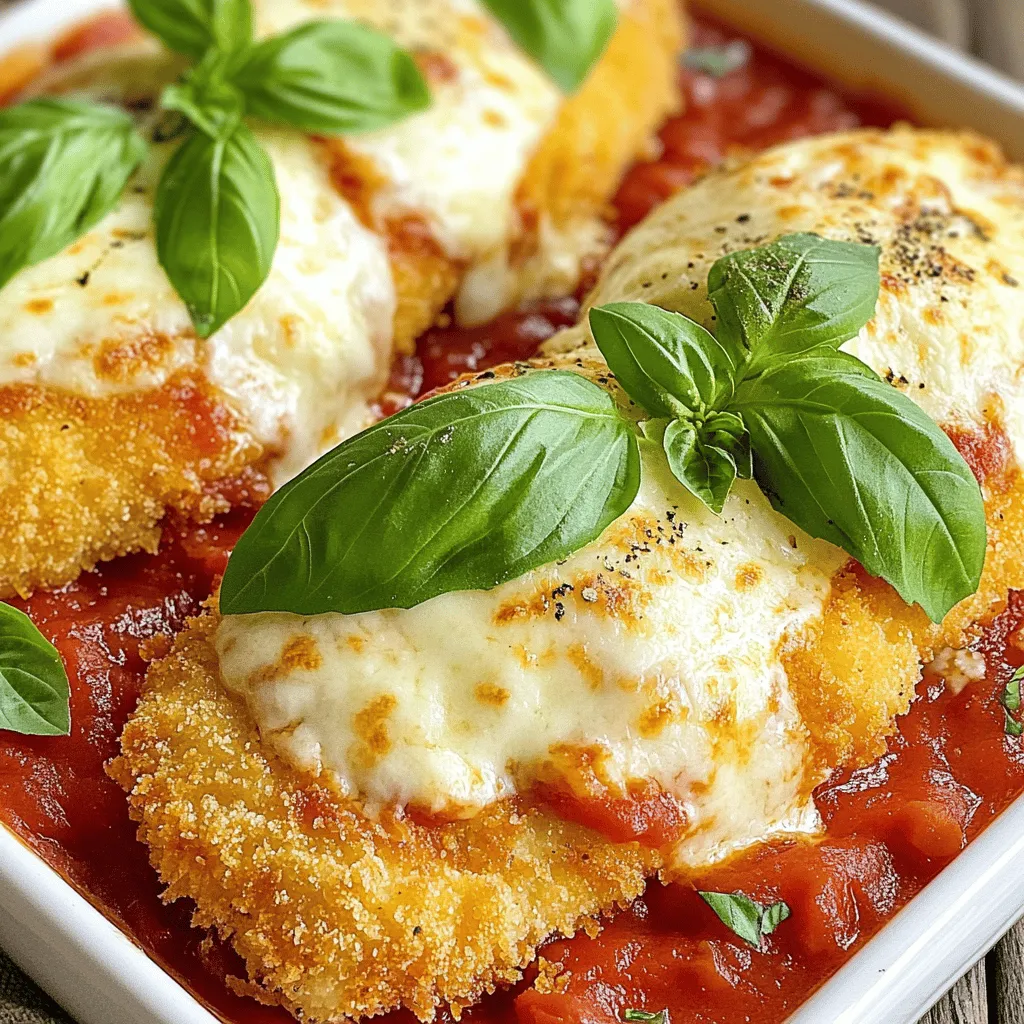 Knuspriges Crispy Chicken Parmesan Einfache Rezeptidee