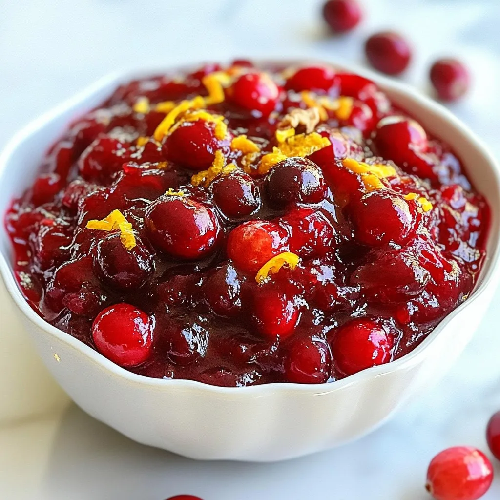 Beste Cranberry Sauce Einfach und Lecker Zubereiten