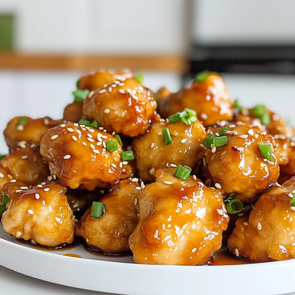 Air Fryer Teriyaki Chicken Bites Lecker und Schnell