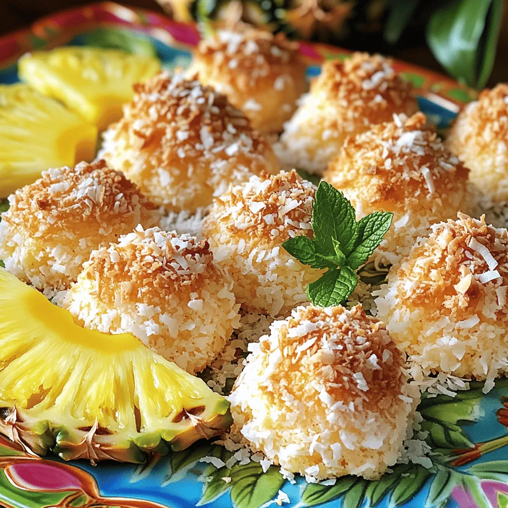 Kokos-Macarons Kreativ und Einfach Zubereiten