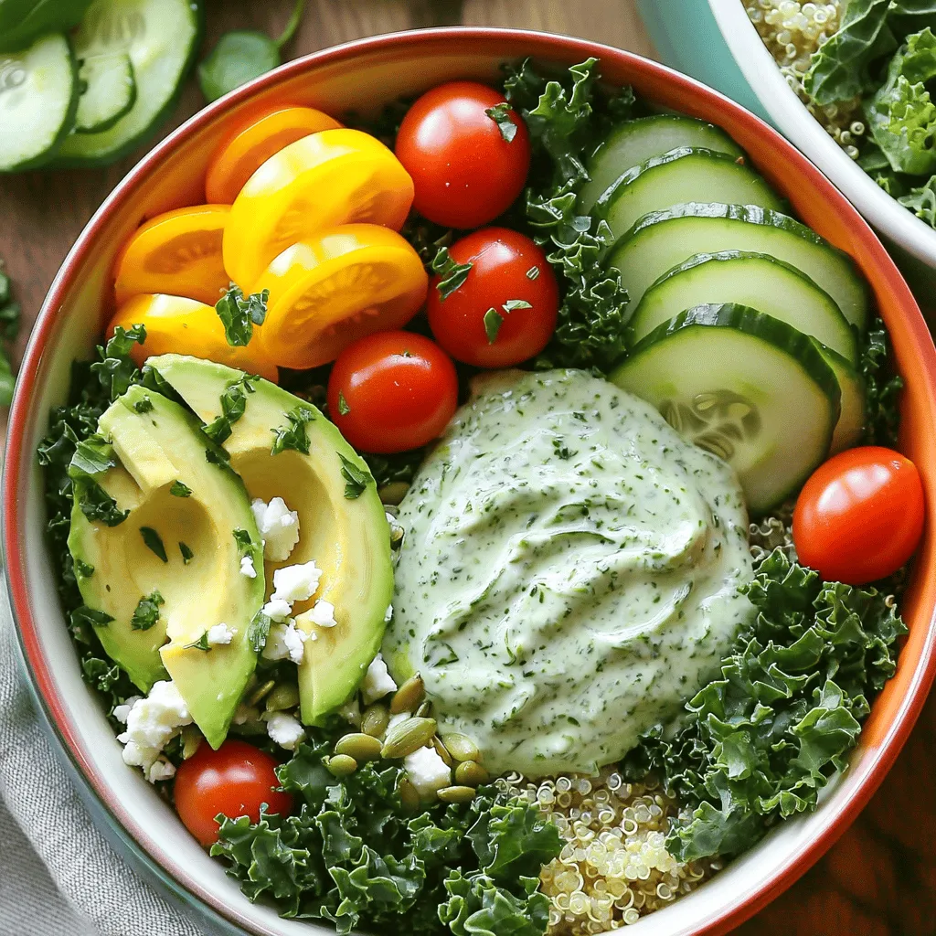 Grüne Göttin Power Bowls Nahrhafte und Leckereien