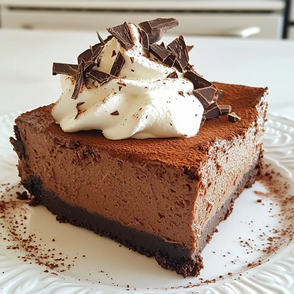 Schokoladige Black Magic Chocolate Cheesecake Freude