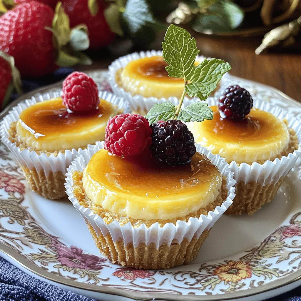 Für diese Mini Cheesecakes braucht man einige wichtige Zutaten. Sie sind einfach zu finden und machen den Geschmack großartig. Hier sind die Hauptzutaten: