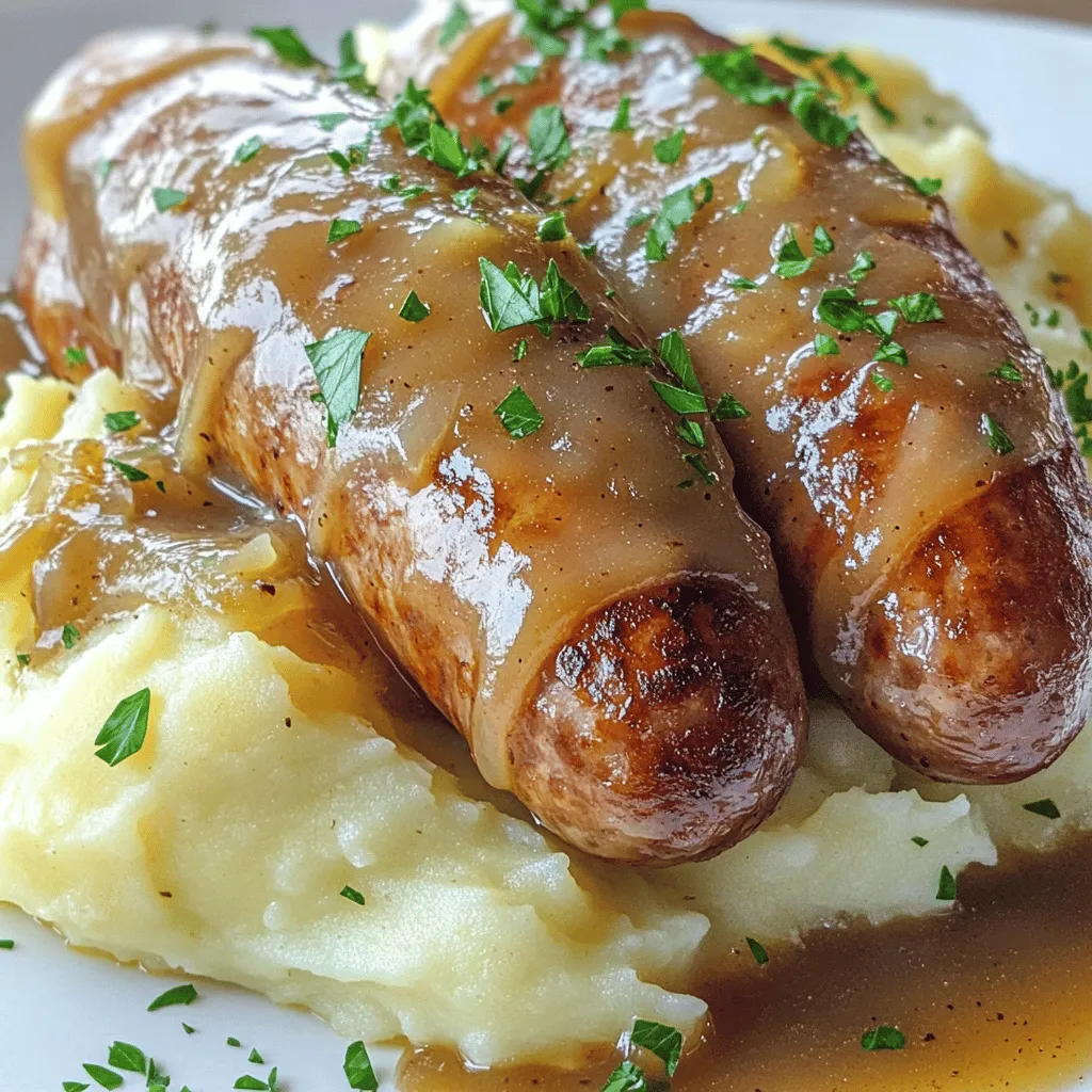 - Traditionelle Schweinewürste - Mehligkochende Kartoffeln - Milch und Butter für das Püree