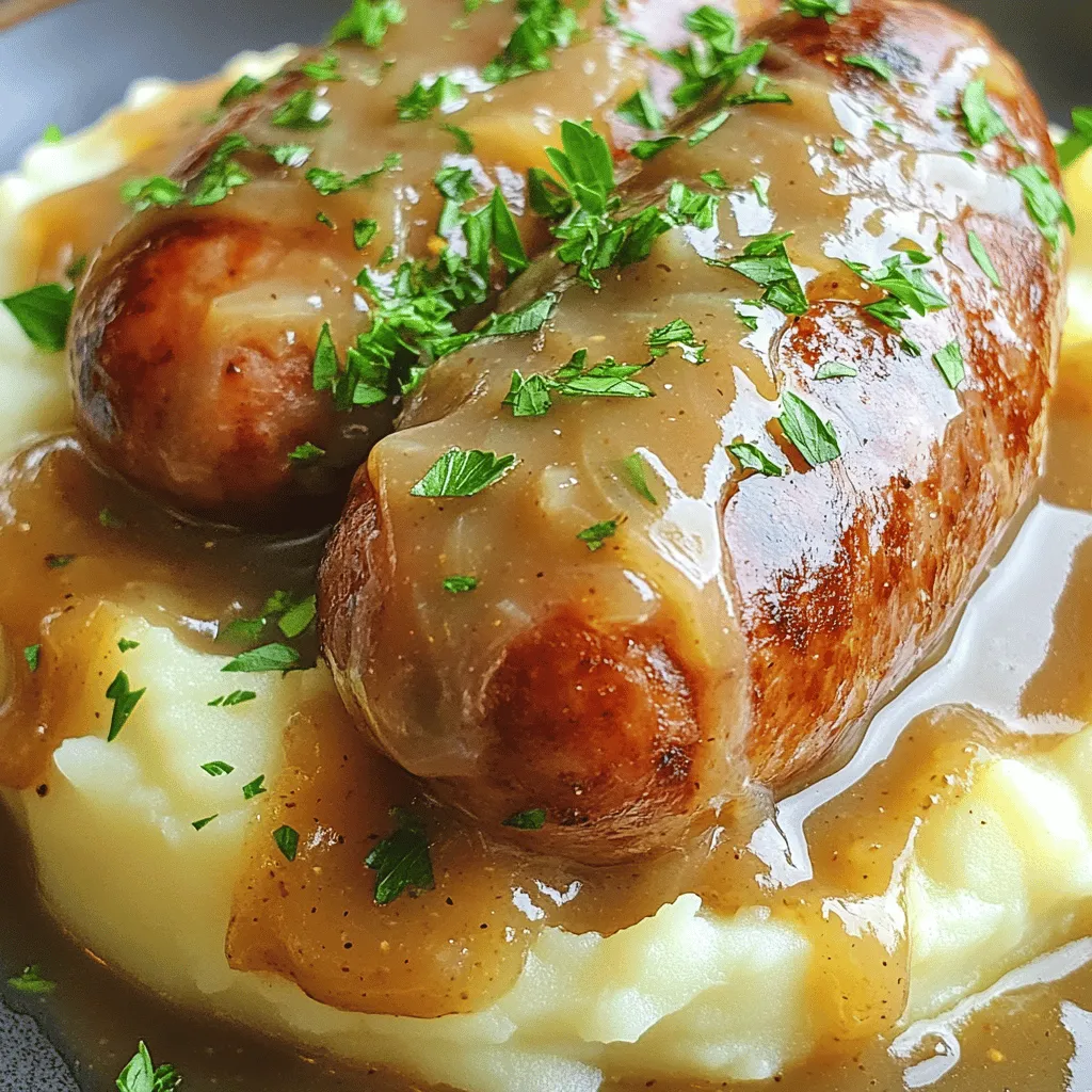 Bangers and Mash einfach und lecker zubereiten