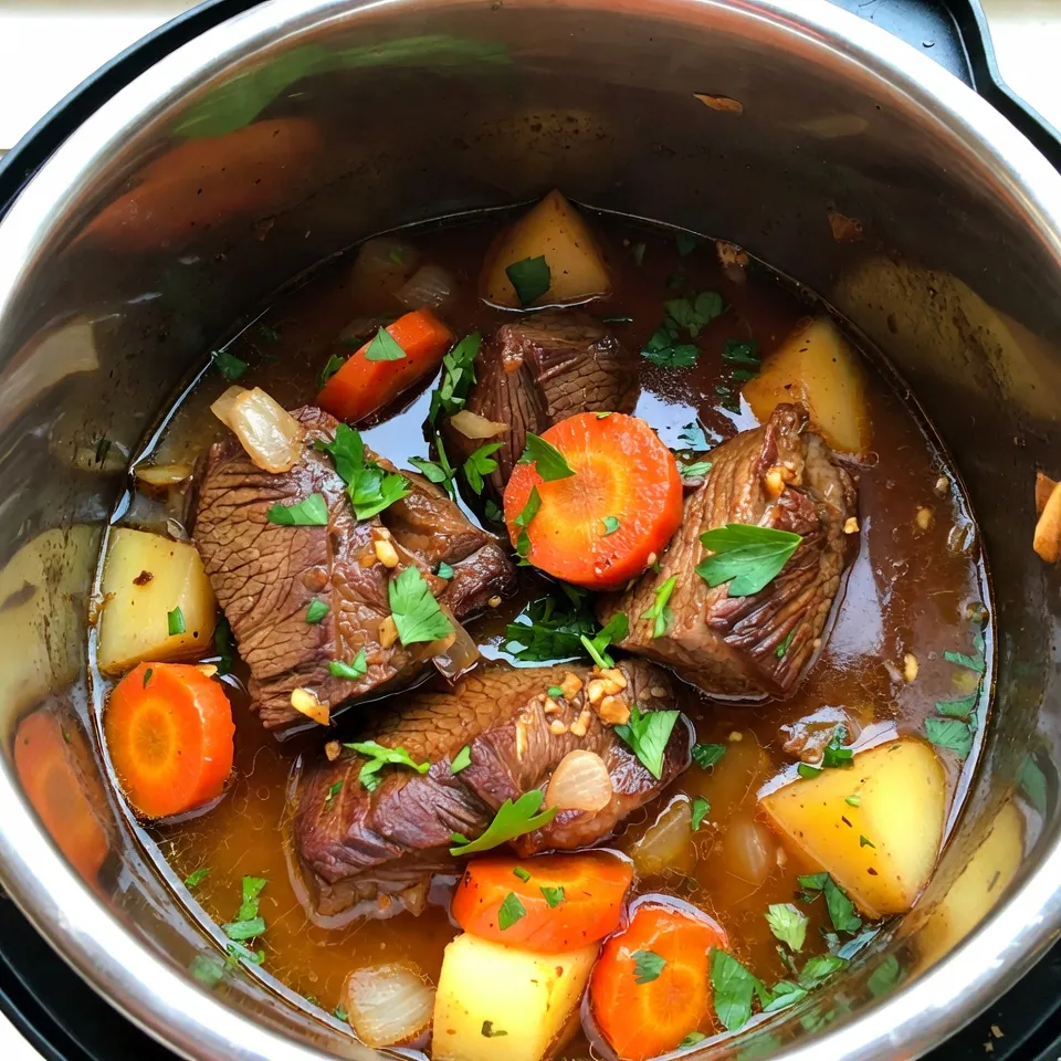 Instant Pot Beef Stew Herzhaftes Rezept für Genuss