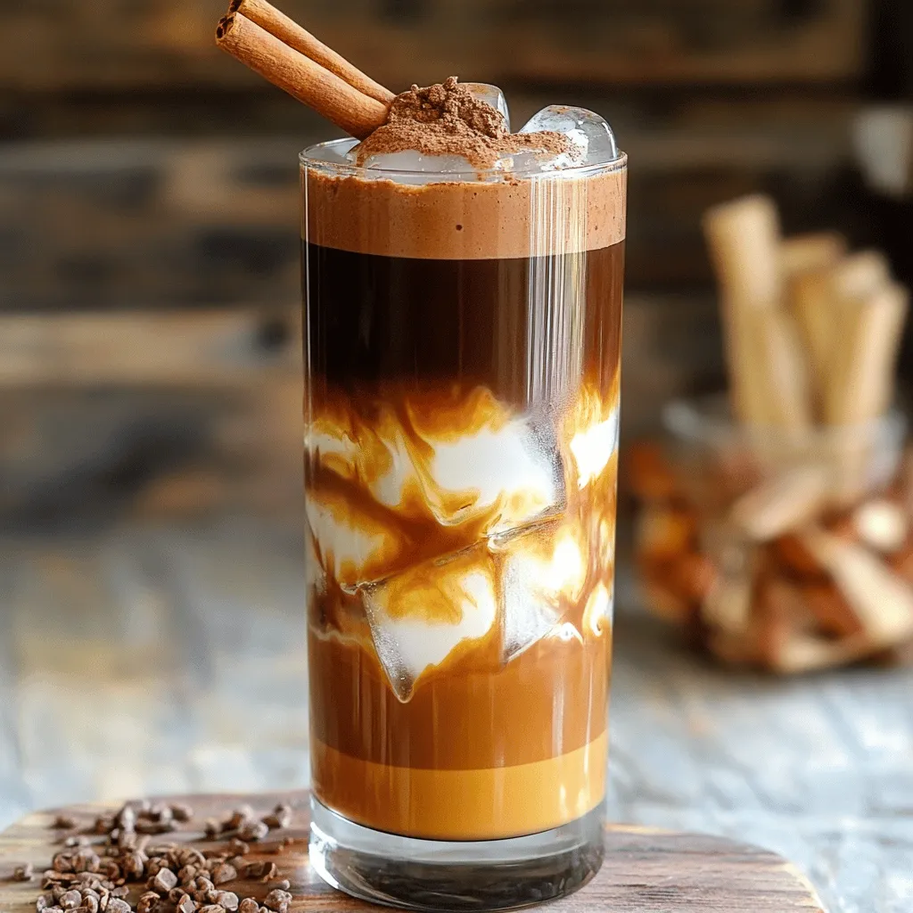 Cinnamon Cocoa Cold Brew Tonic Einfach und Erfrischend