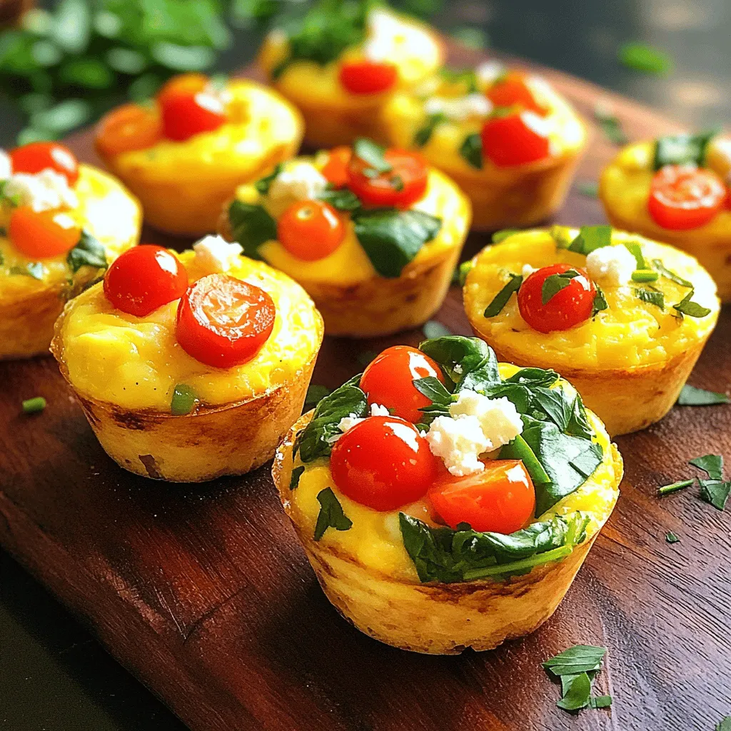 Savory Breakfast Egg Muffins Einfach und Schnell Kochen