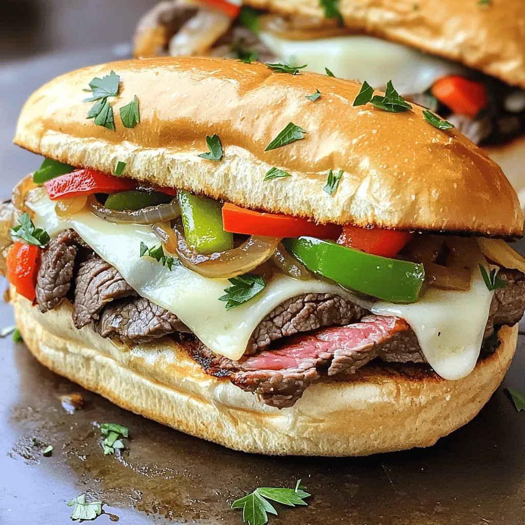 Leckeres Steak Bomb Sandwich Rezept Einfach und Schnell