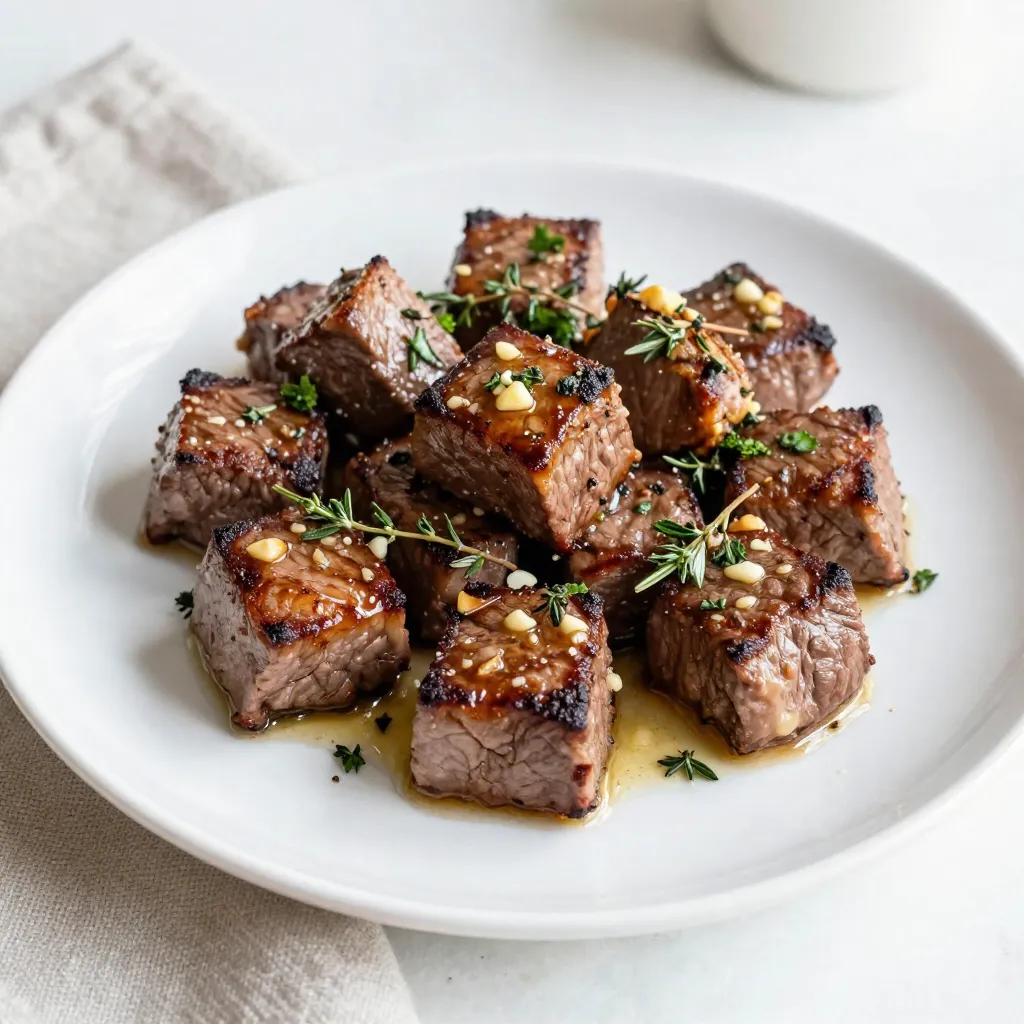 Garlic Butter Steak Bites Schnelle und leckere Idee