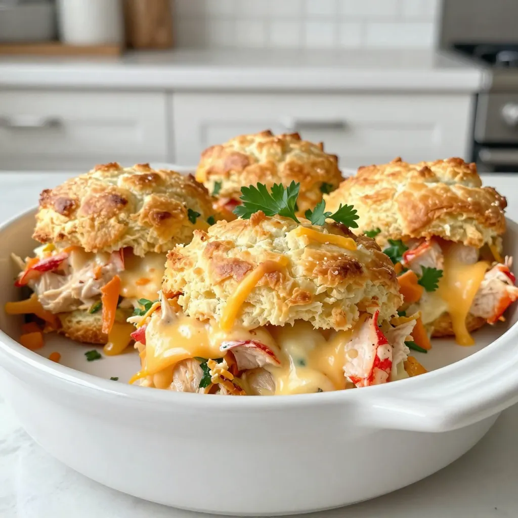 Red Lobster Biscuit Chicken Pot Pie Genussvoll zubereiten