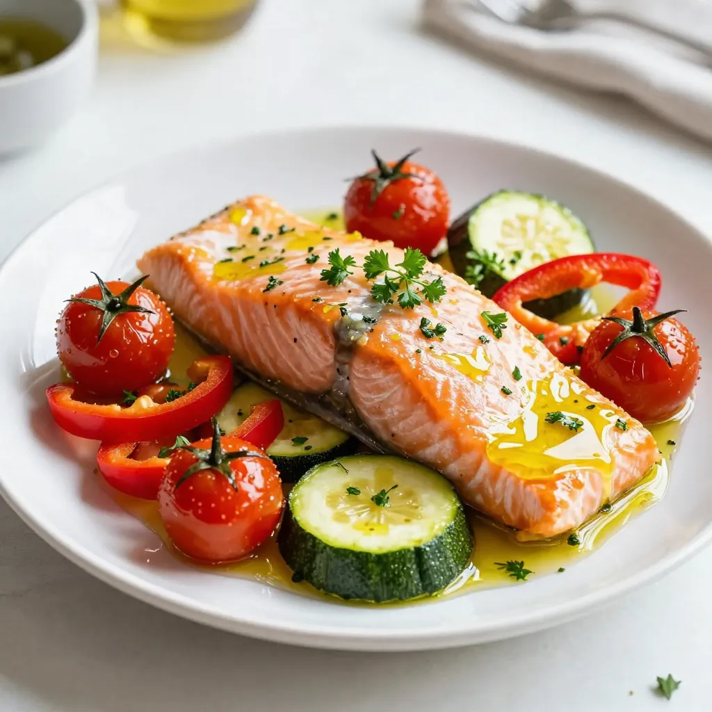 Sheet Pan Lemon Herb Salmon Schnelles und leckeres Gericht