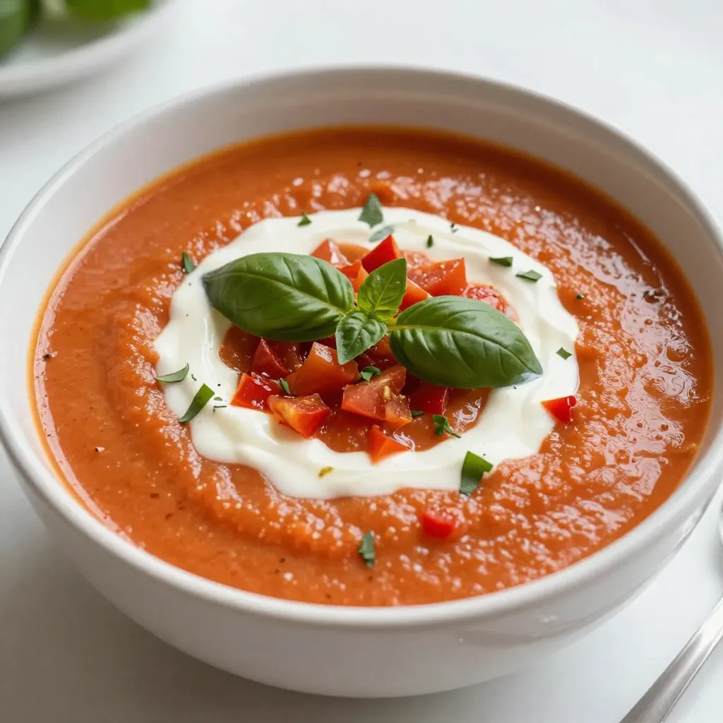 Instant Pot Creamy Tomato Basil Soup Einfach und Lecker