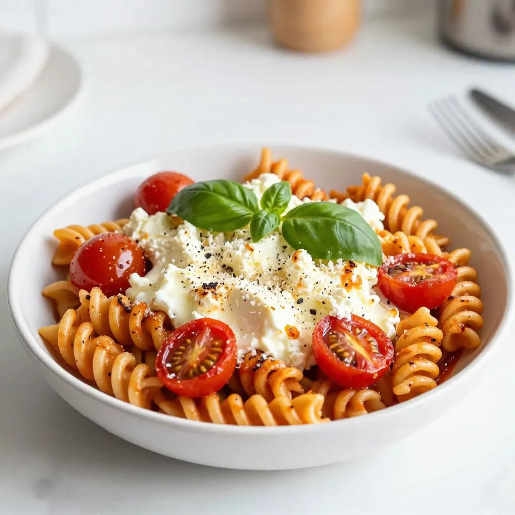 Baked Feta Pasta Einfach und Köstlich Zubereiten