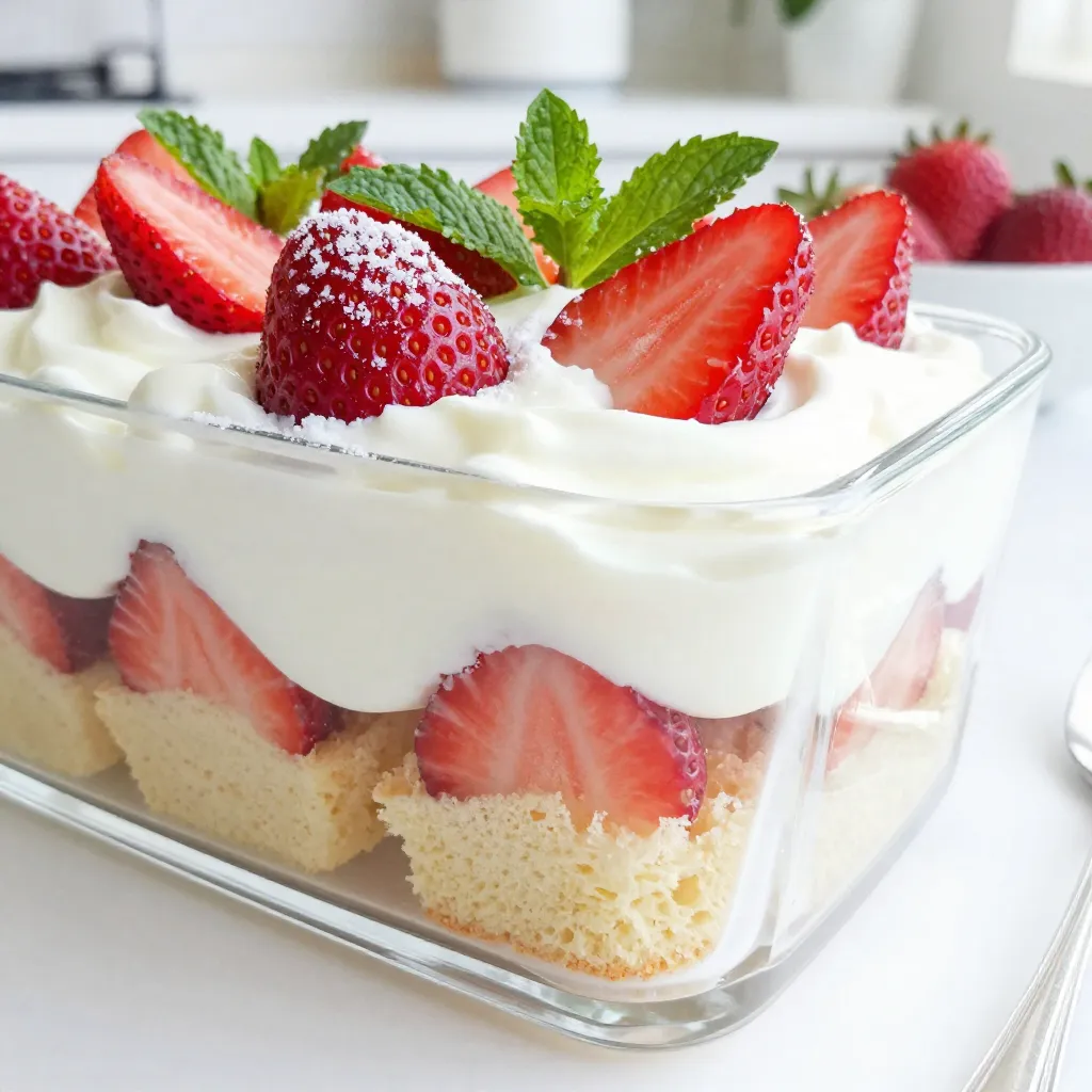 Erdbeer-Shortcake-Trifle Leckerer Genuss für jeden Tag