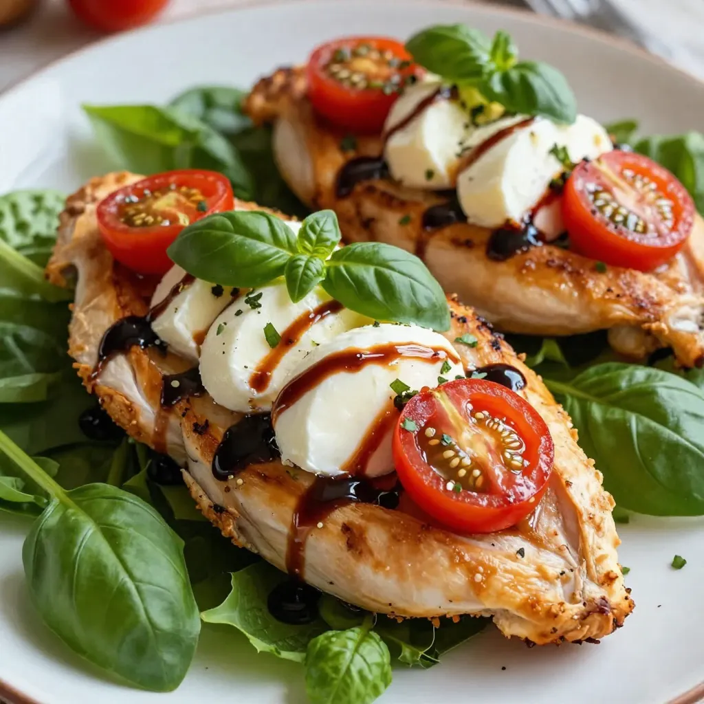 Caprese Stuffed Chicken Einfaches und schmackhaftes Gericht