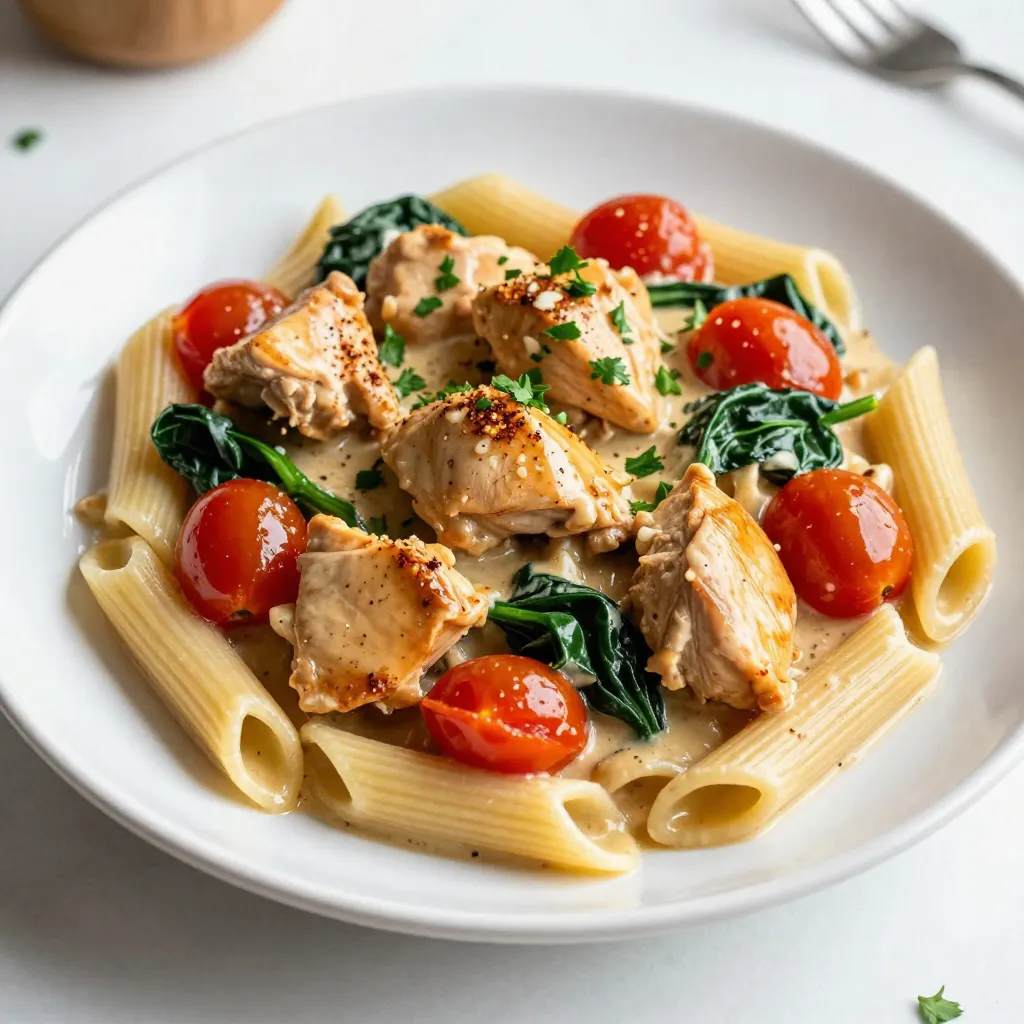 Cowboy Butter Chicken Pasta Schnelle und einfache Mahlzeit